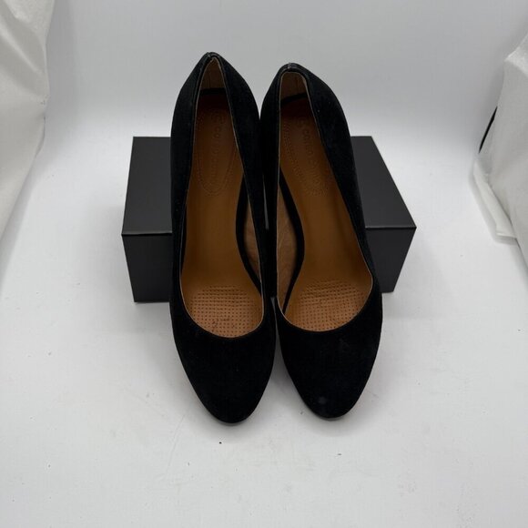 7 Slip On Round Toe Stiletto Heel Shoes - Picture 1 of 6